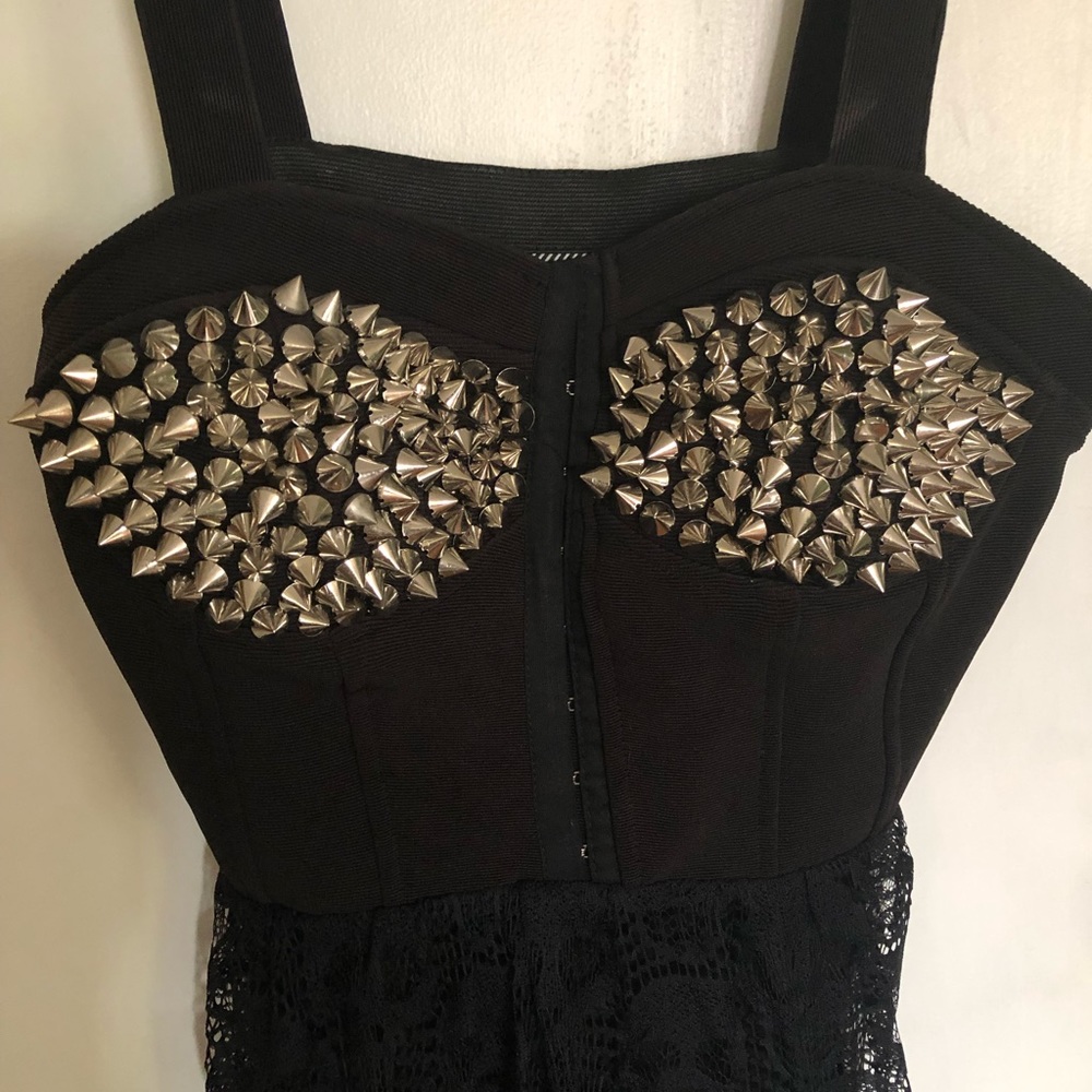 NWOT Jawbreaker skulls and studs dress